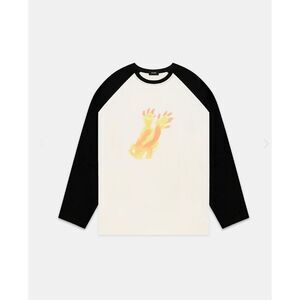 We11Done Monster Long Sleeve TShirt Off White Black